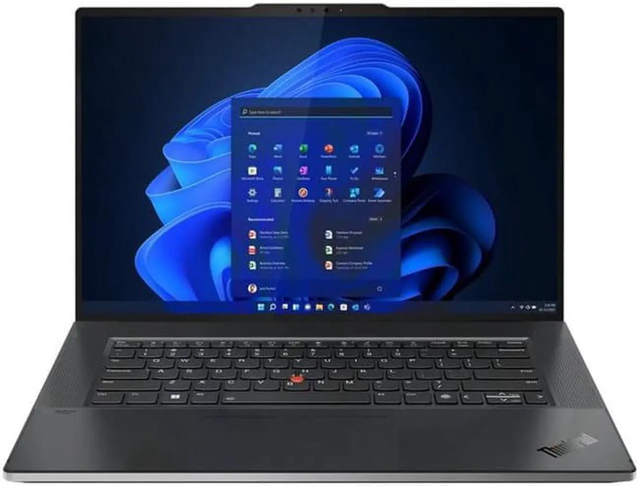 Alt view image 8 of 8 - Lenovo ThinkPad Z16 Gen 1 21D4001UUS 16" Notebook - WUXGA - 1920 x 1200 - AMD Ryzen 5 PRO 6650H Hexa-core (6 Core) 3.30 GHz - 16 GB Total RAM - 16 GB On-board Memory - 256 GB SSD - Arctic Gray, B