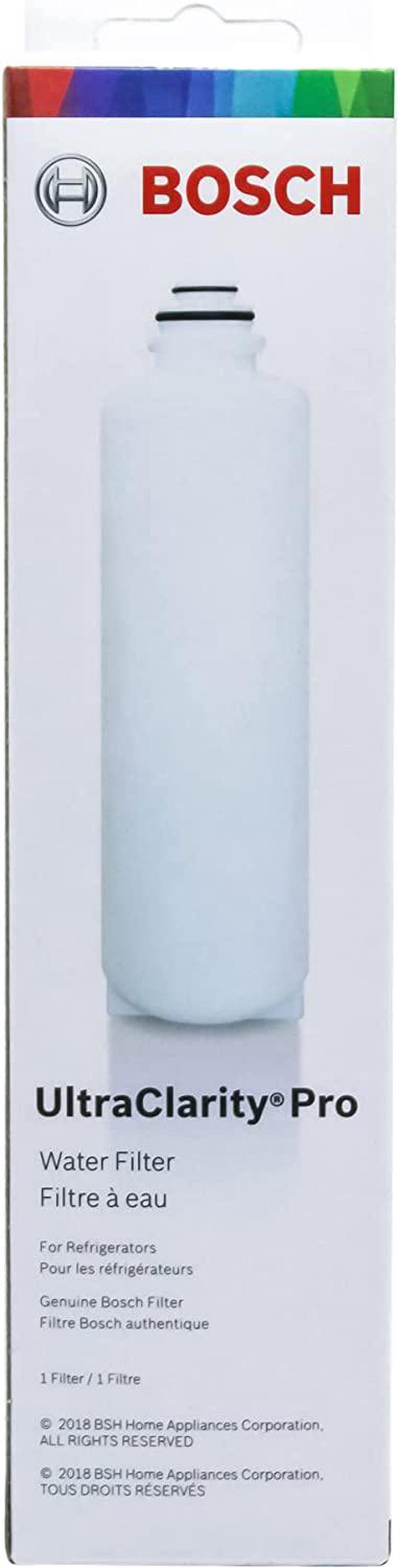 Main image of For Bosch 11032531 UltraClarity® Pro Water Filter Cartridge (White) for Bosch Refrigerators 74PC