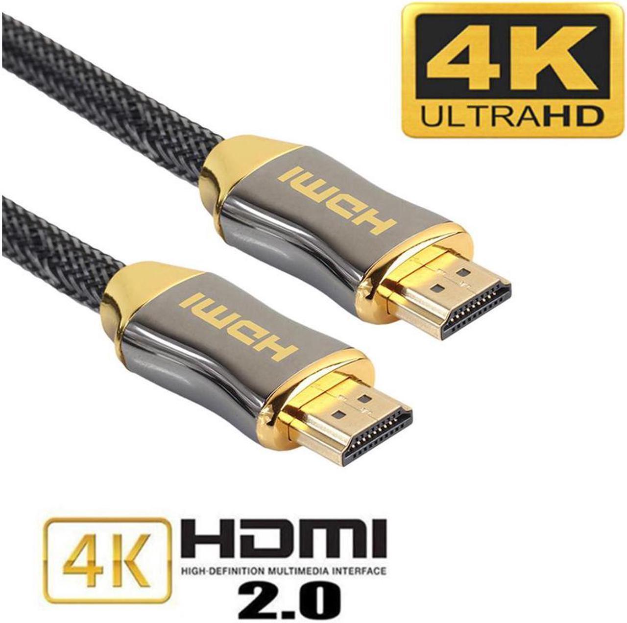 Ultra High Speed 4K/2K/1080P HDMI Cables (3.3ft) Support Ethernet 3D 4K 18Gbps & Audio Return (ARC)CL3 Function for HDTV PC Laptop