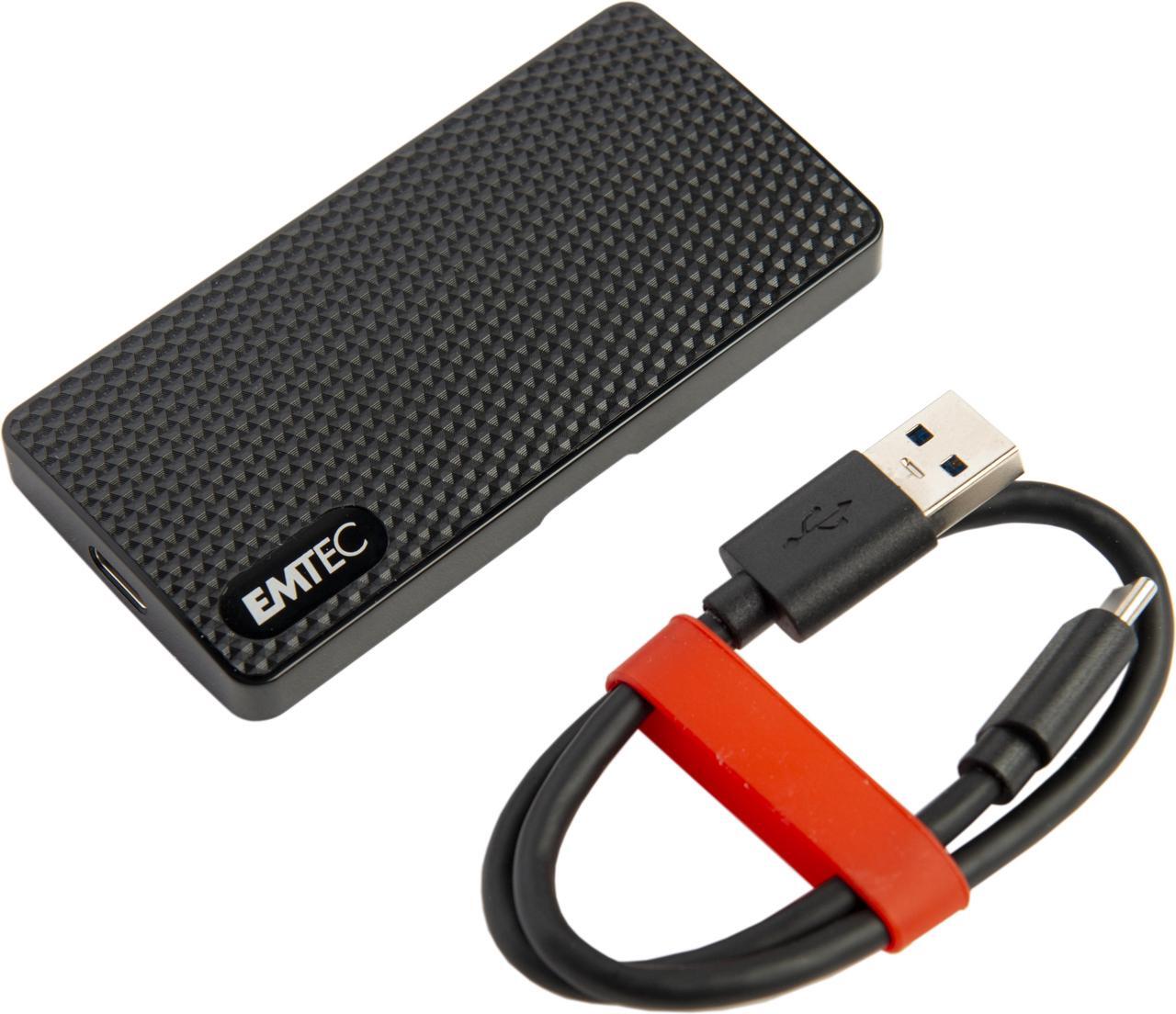 Alt view image 6 of 6 - Emtec X200 Power Plus 512GB mSATA Portable Solid State Drive (SSD) - ECSSD512GX200