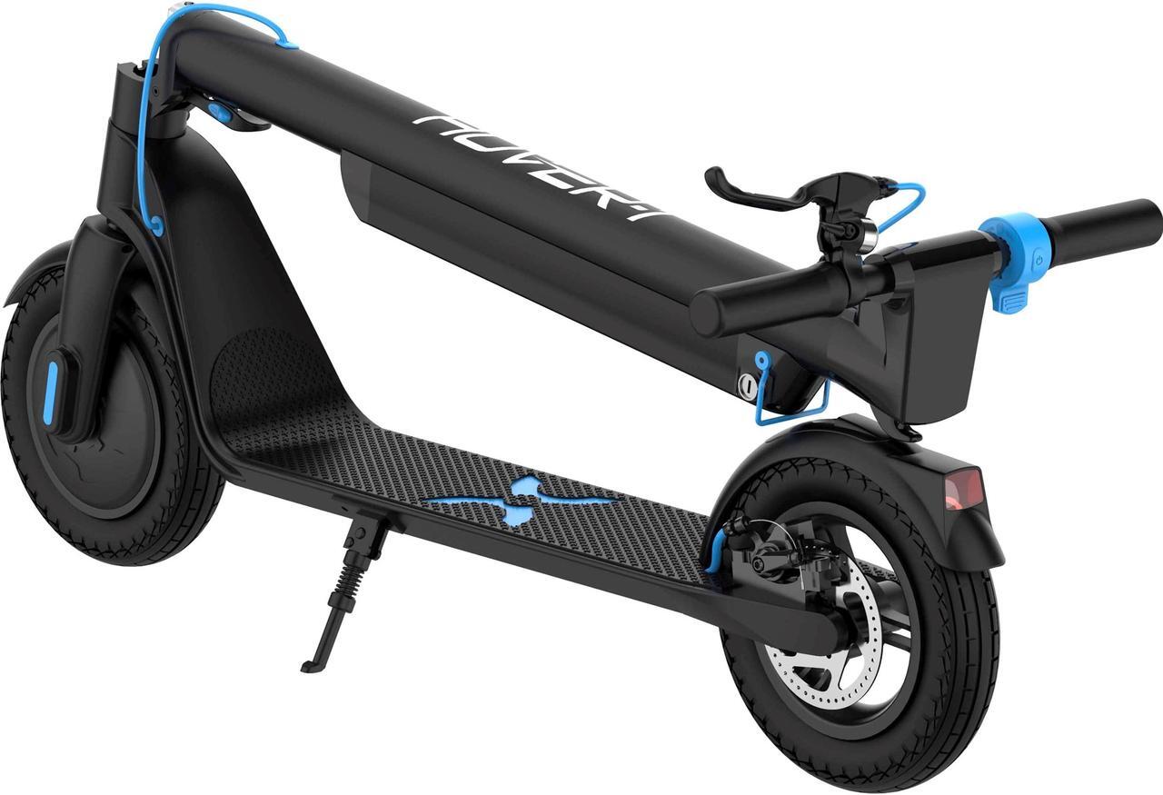 Alt view image 6 of 6 - Hover-1 Electric Folding Scooter Highlander Pro w/ LED Lights UL-Certified, H1-HRPRO-BLK, Black