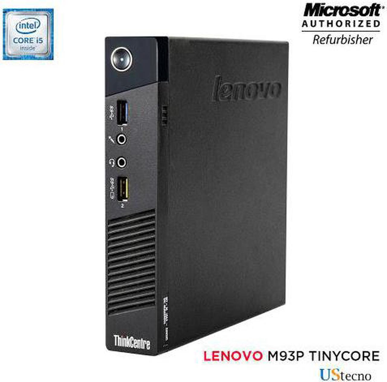 Alt view image 2 of 5 - Lenovo Grade A Desktop Computer M93P Intel Core i5 4th Gen 4570T (2.90 GHz) 8 GB DDR3 512 GB SSD Windows 10 Pro - US TECNO
