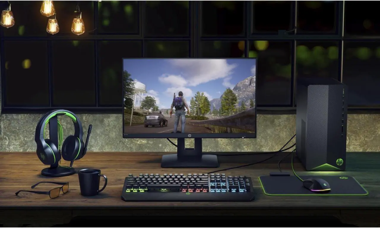 Alt view image 7 of 7 - HP Pavilion TG01 Gaming Desktop, AMD Ryzen 5 5600G Upto 4.4GHz, 16GB RAM, 512GB NVMe SSD, AMD Radeon RX 5500, HDMI, VGA, Card Reader, Wi-Fi, Bluetooth, Windows 10 Home