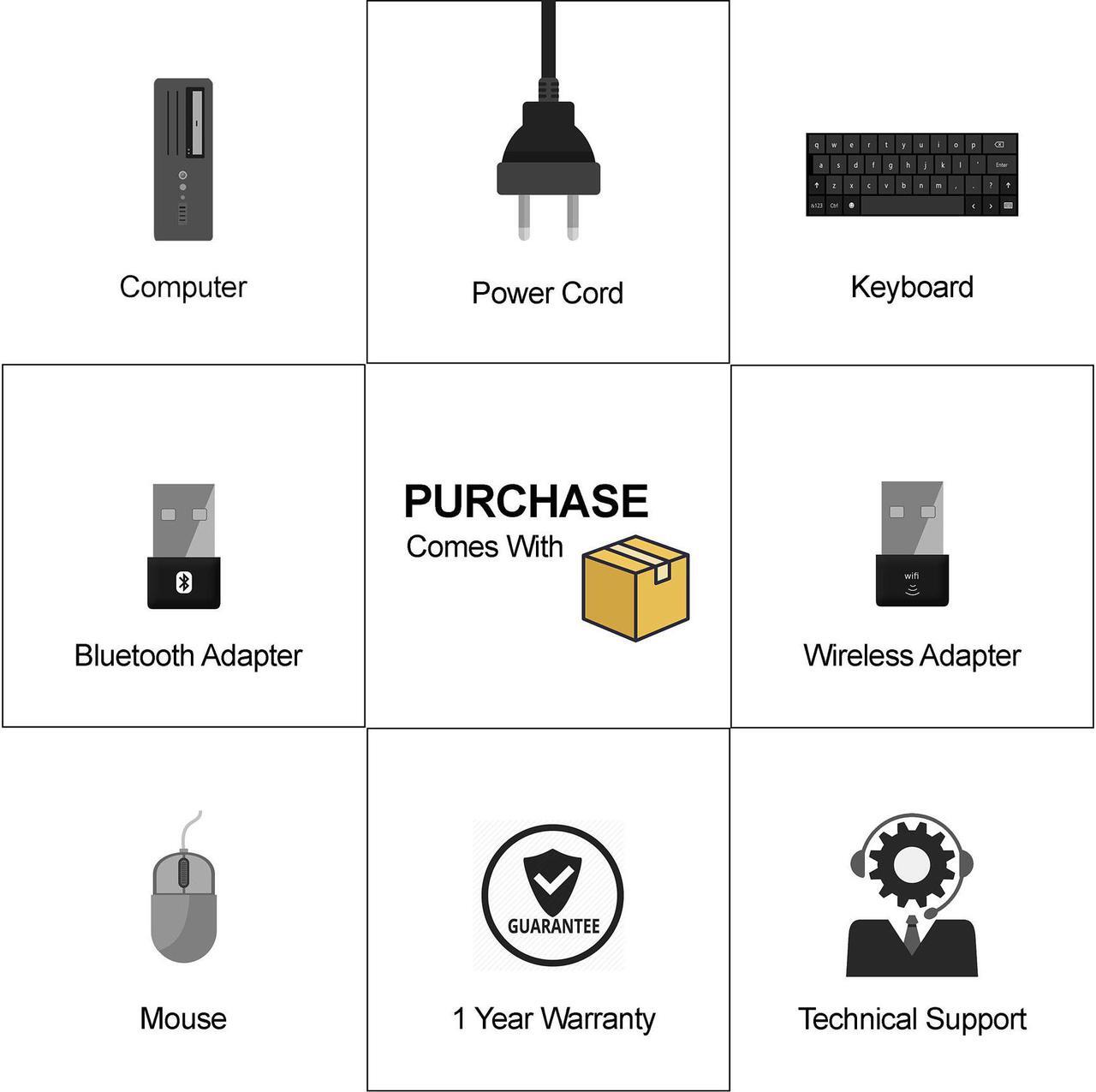 Alt view image 4 of 5 - HP Grade A EliteDesk 800 G3 SFF Intel Core i5 6500 (3.20 GHz) 16 GB RAM 3 TB HDD DVDRW WIFI BT Windows 10 Pro (Multi-language)