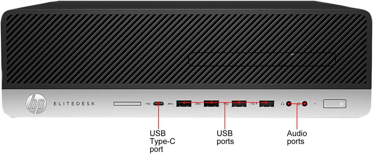 Alt view image 5 of 5 - HP Grade A EliteDesk 800 G3 SFF Intel Core i5 6500 (3.20 GHz) 16 GB RAM 3 TB HDD DVDRW WIFI BT Windows 10 Pro (Multi-language)