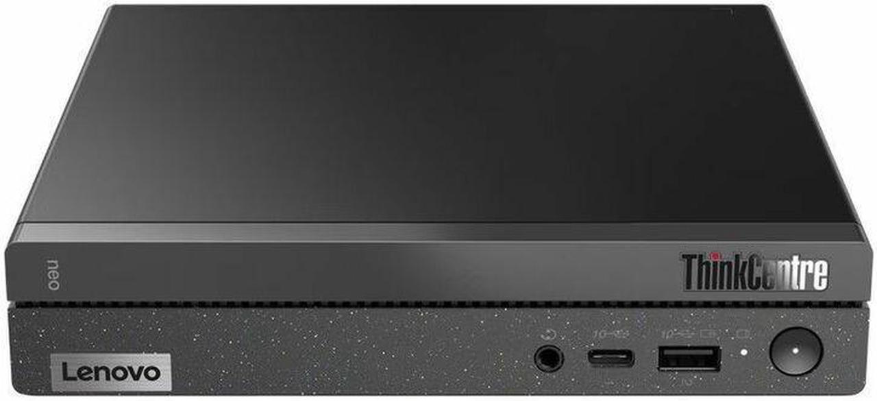 Lenovo ThinkCentre neo 50q Gen 4 12LN000CUS Tiny Desktop Computer - Intel Core i5 13th Gen i5-13420H (8 Core) - 8 GB RAM DDR4 - 256 GB M.2 NVMe 4.0 x4 SSD - Black