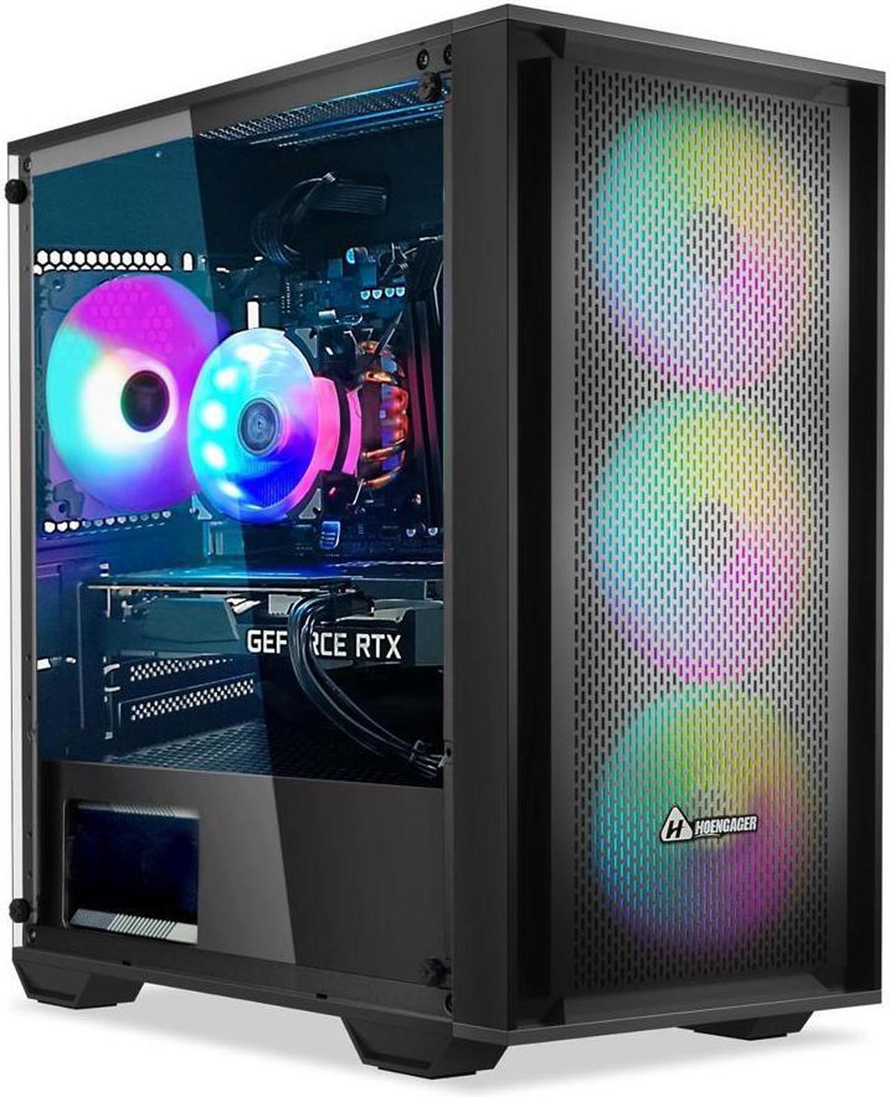 Hoengager Gaming Desktop PC - AMD Ryzen 5 5600G 6-Core 3.9GHz-Radeon RX ...