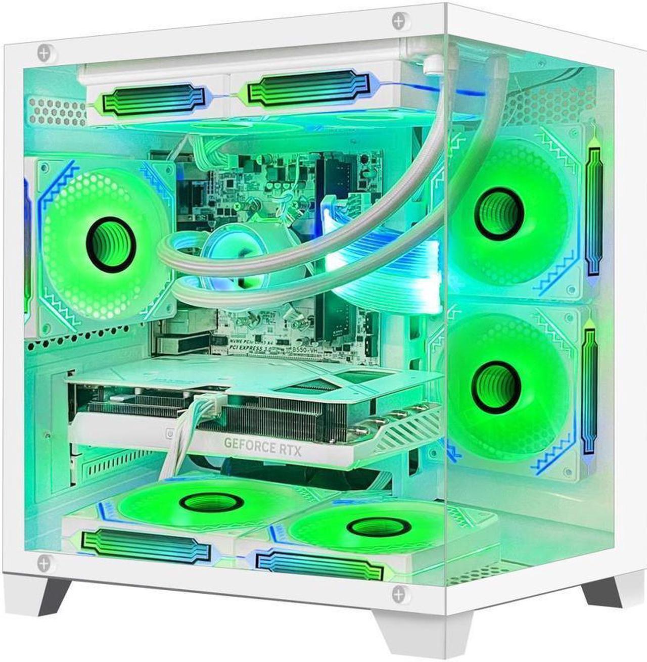 Hoengager gaming pc amd ryzen 7 5700x 3 4 ghz rtx 4060 8gb 16gb ddr4