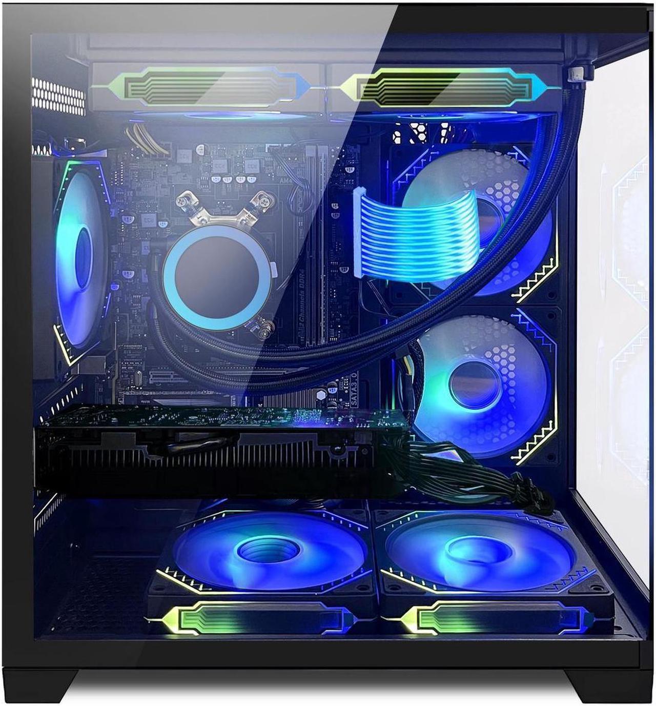 H e gaming pc amd ryzen 7 5700x 3 4 ghz rx 6500xt 4gb 32gb ddr4 ram