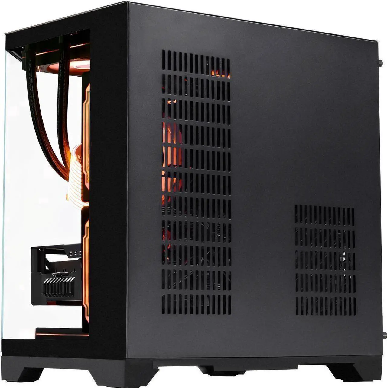 Alt view image 6 of 7 - HoengagerGaming PC - AMD Ryzen 7 7700, Intel Arc B580 12GB, 32GB DDR5 RAM, 1TB PCIe SSD, WiFi + BT, Windows 11 Pro -RGB Prebuilt Desktop