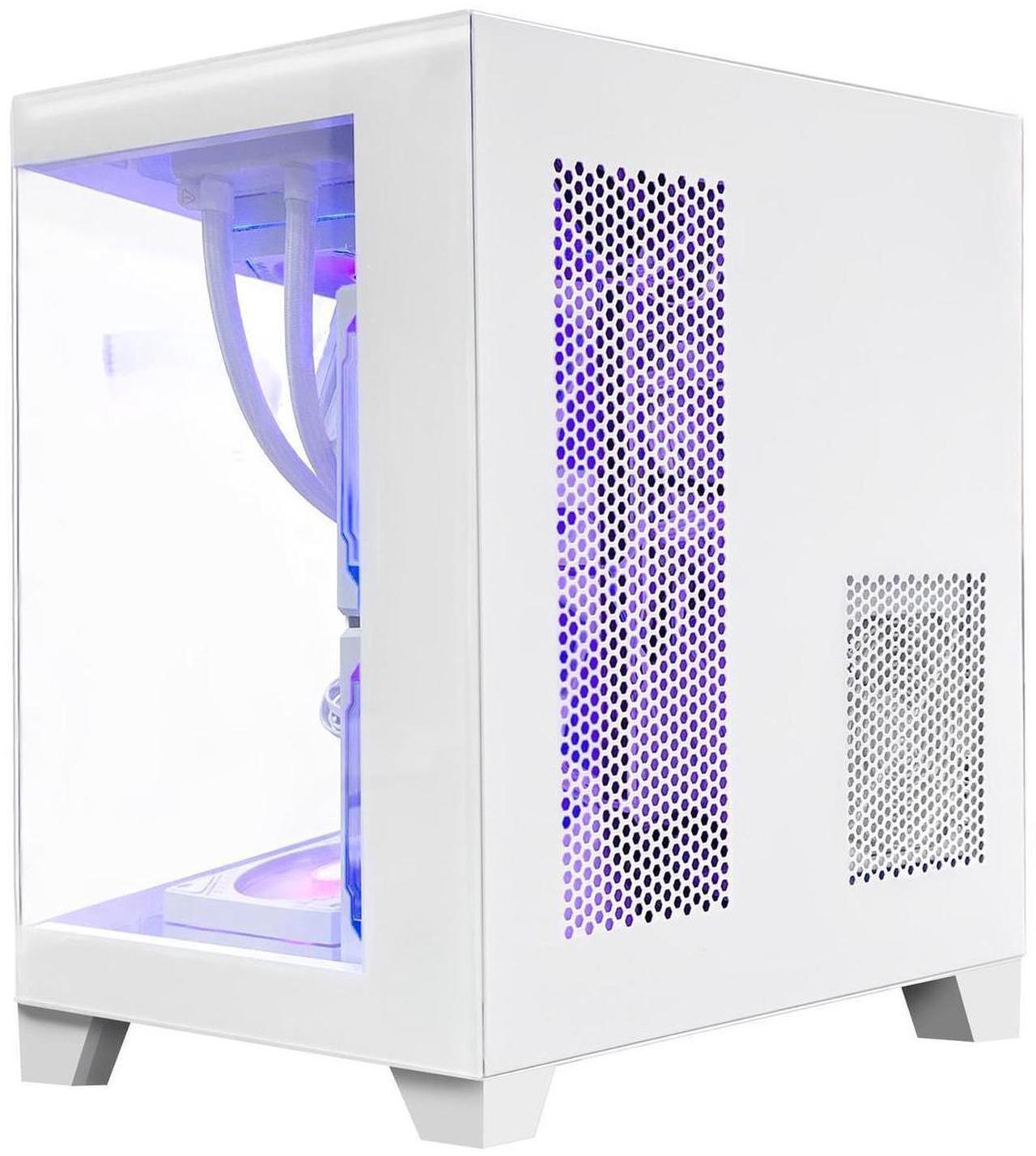 Alt view image 6 of 7 - Hoengager AMD Ryzen 5 5600GT,32GB DDR4 3200MHz,1TB M.2 +2TB SATA SSD,WiFi& Bluetooth, Windows 11 Pro Gaming Desktop PC-White
