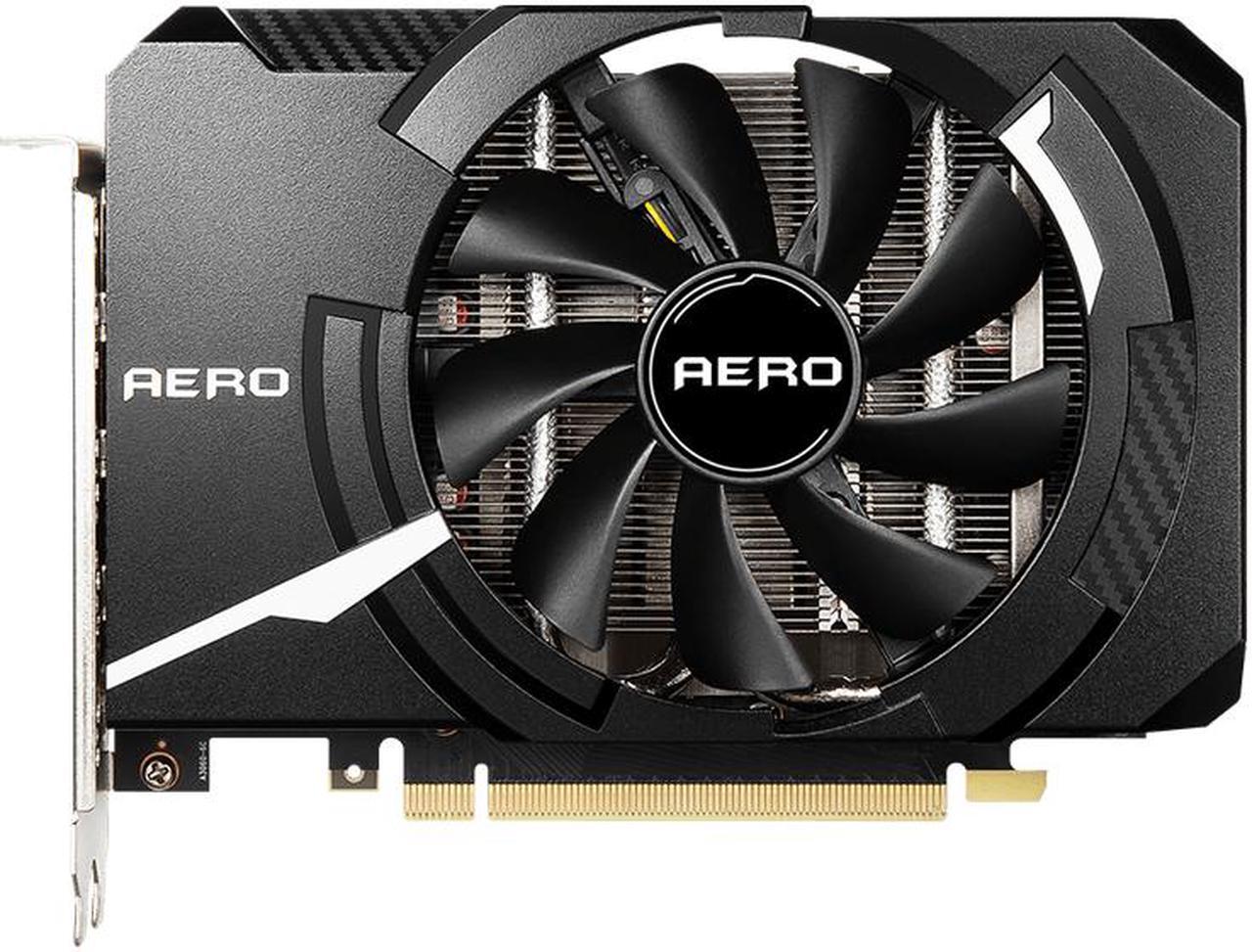Alt view image 2 of 5 - MSI Gaming GeForce RTX 3060 12GB 15 Gbps GDRR6 192-Bit HDMI/DP PCIe 4 Single Fan Ampere OC Graphics Card(RTX 3060 AERO ITX 12G OC LHR)