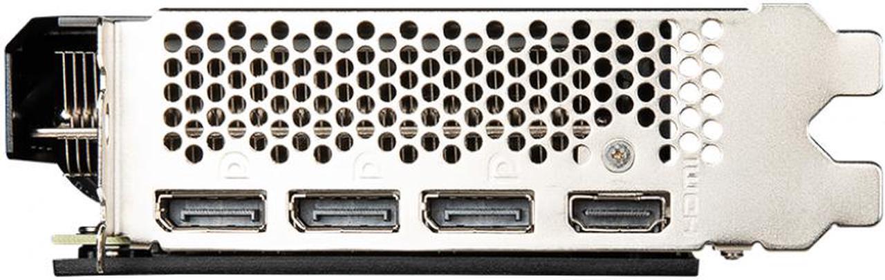 Alt view image 4 of 5 - MSI Gaming GeForce RTX 3060 12GB 15 Gbps GDRR6 192-Bit HDMI/DP PCIe 4 Single Fan Ampere OC Graphics Card(RTX 3060 AERO ITX 12G OC LHR)