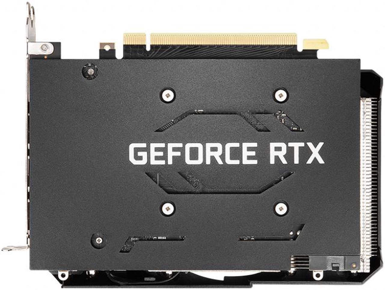 Alt view image 5 of 5 - MSI Gaming GeForce RTX 3060 12GB 15 Gbps GDRR6 192-Bit HDMI/DP PCIe 4 Single Fan Ampere OC Graphics Card(RTX 3060 AERO ITX 12G OC LHR)