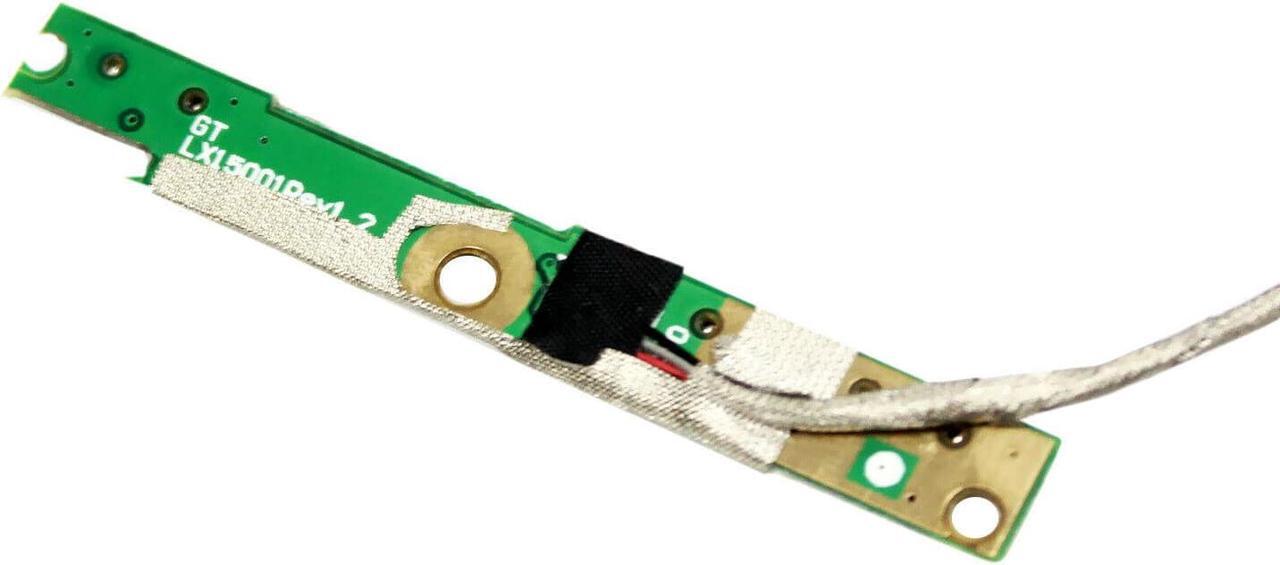 Alt view image 5 of 5 - For Dell Inspiron 13 5368 power button / volume buttons board w/ cable 3G1X1