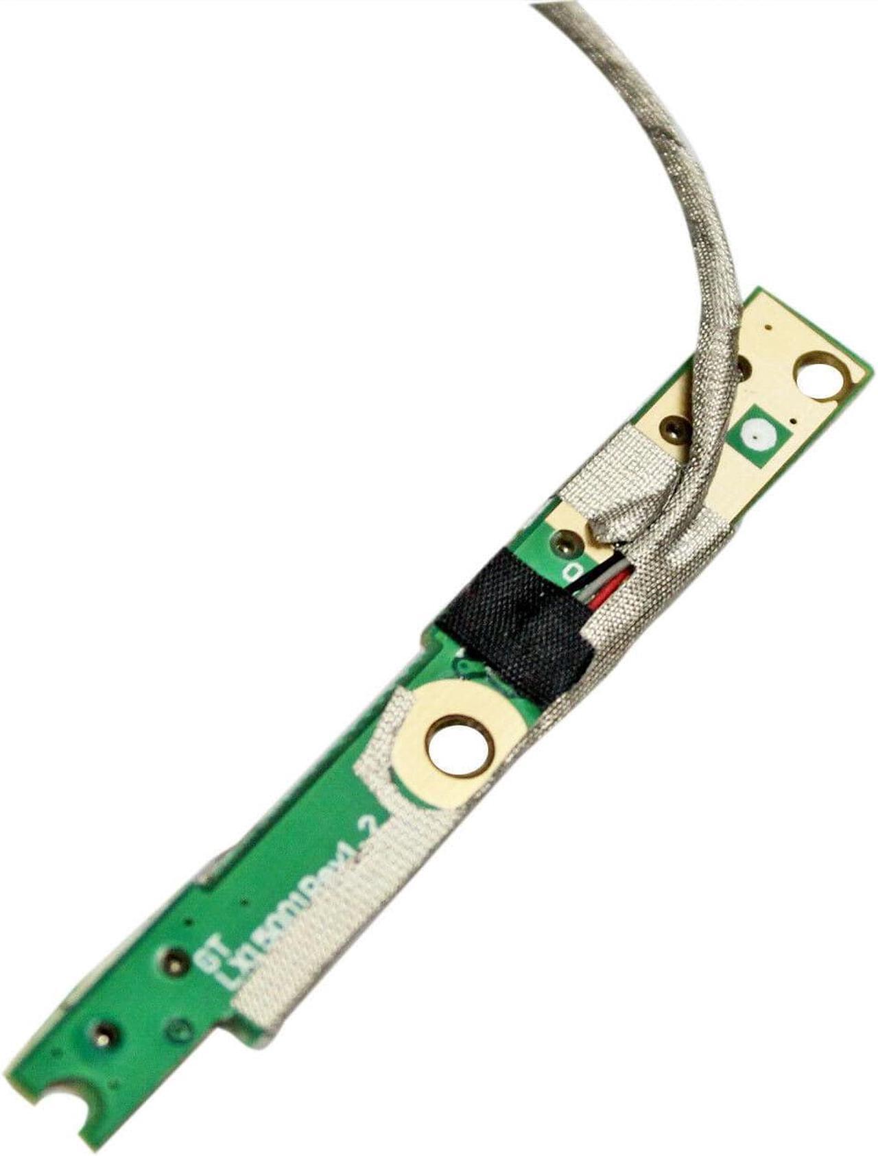 Alt view image 4 of 5 - For Dell Inspiron 13 5368 power button / volume buttons board w/ cable 3G1X1