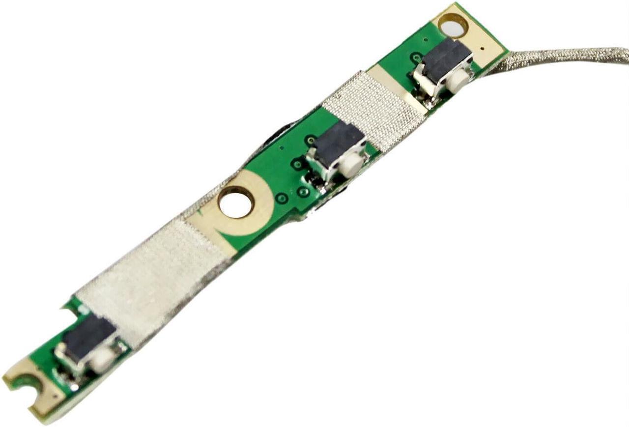 Alt view image 3 of 5 - For Dell Inspiron 13 5368 power button / volume buttons board w/ cable 3G1X1