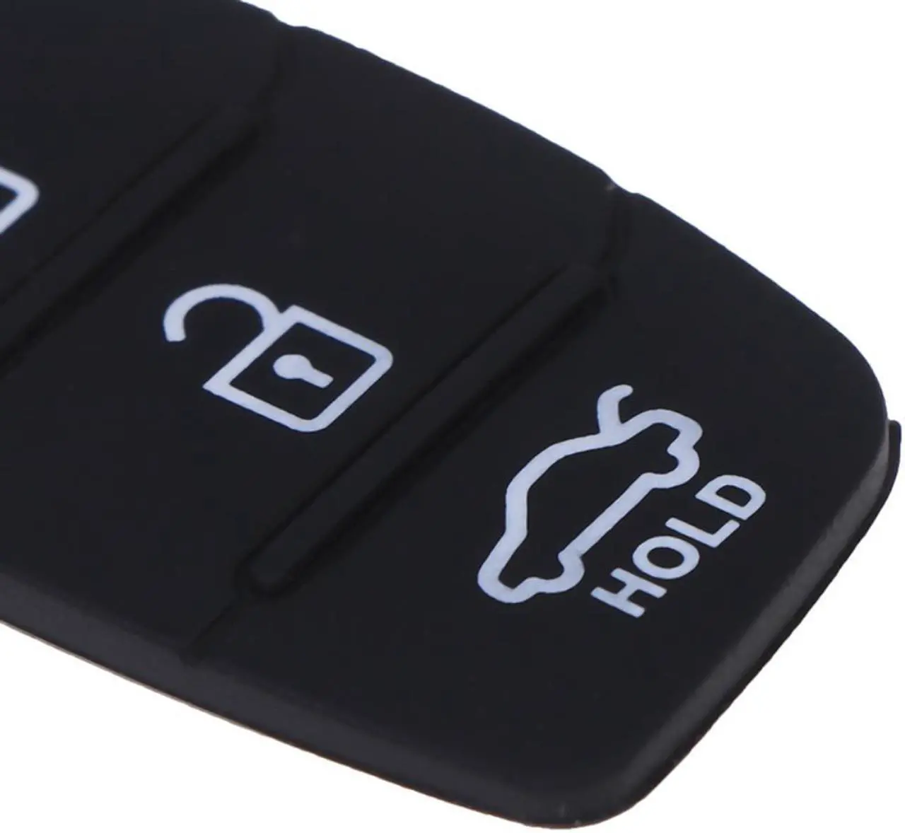 Alt view image 3 of 4 - Gran oferta de reemplazo de 3 botones para reparar la piel, funda plegable para llave de coche, almohadilla de goma para coche