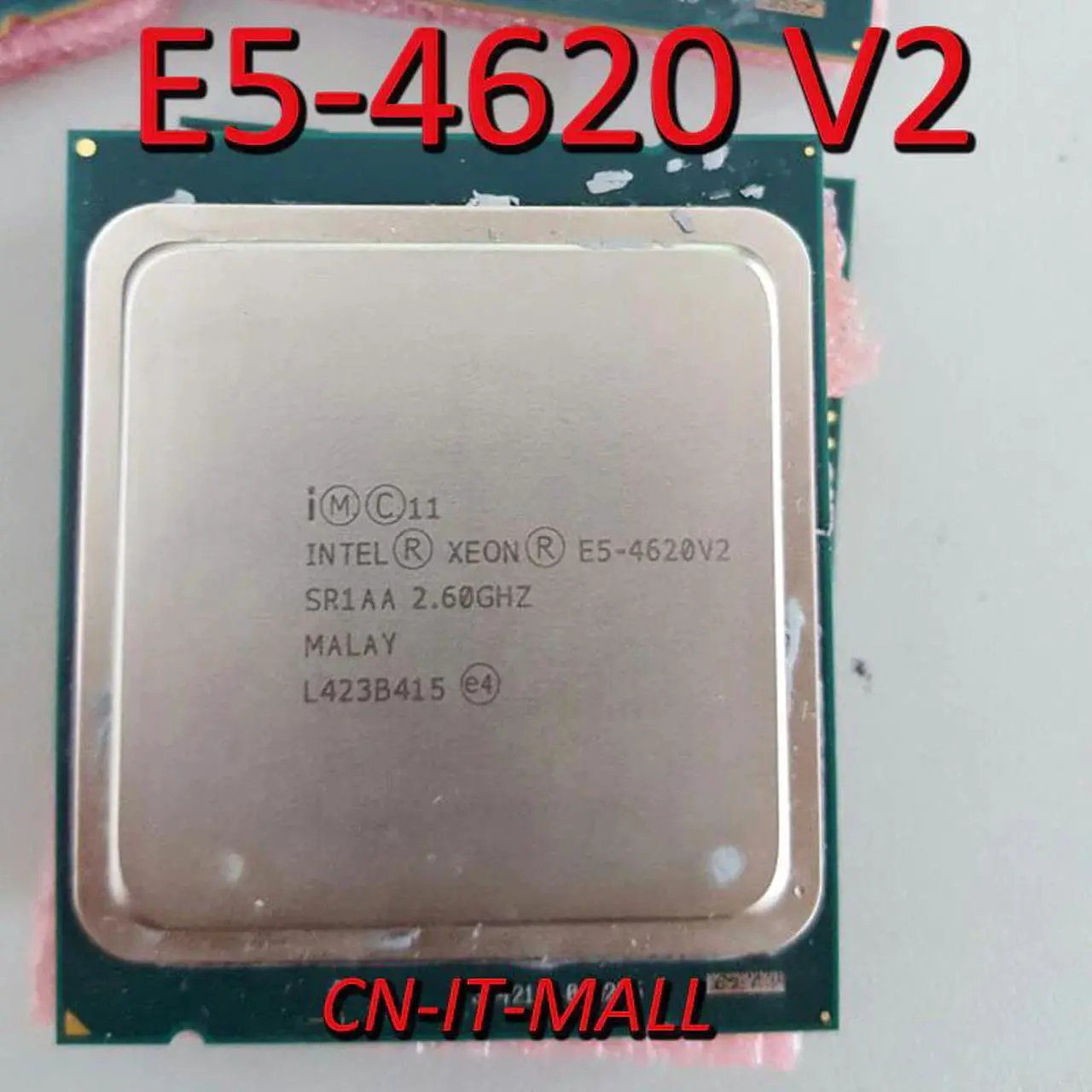Main image of Pulled Xeon E5-4620 V2 Server cpu 2.6G 20M 8Core 16 Thread LGA2011 Processor