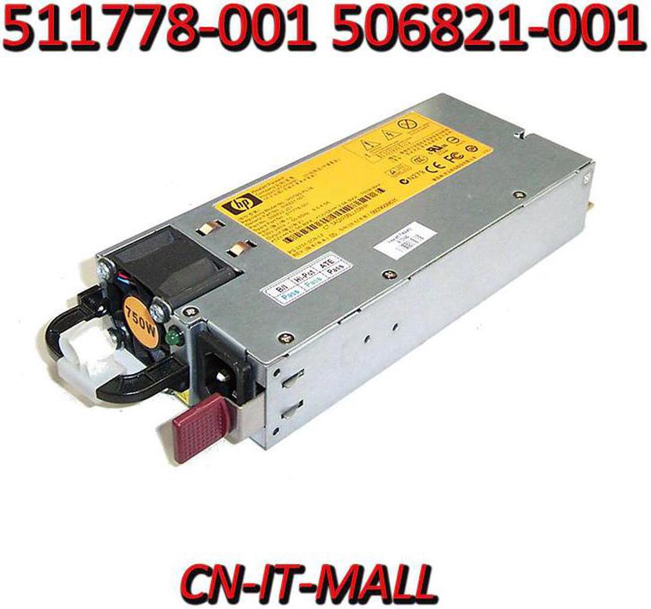 Main image of Pulled  506821-001 511778-001 506822-101 750W Power Supply