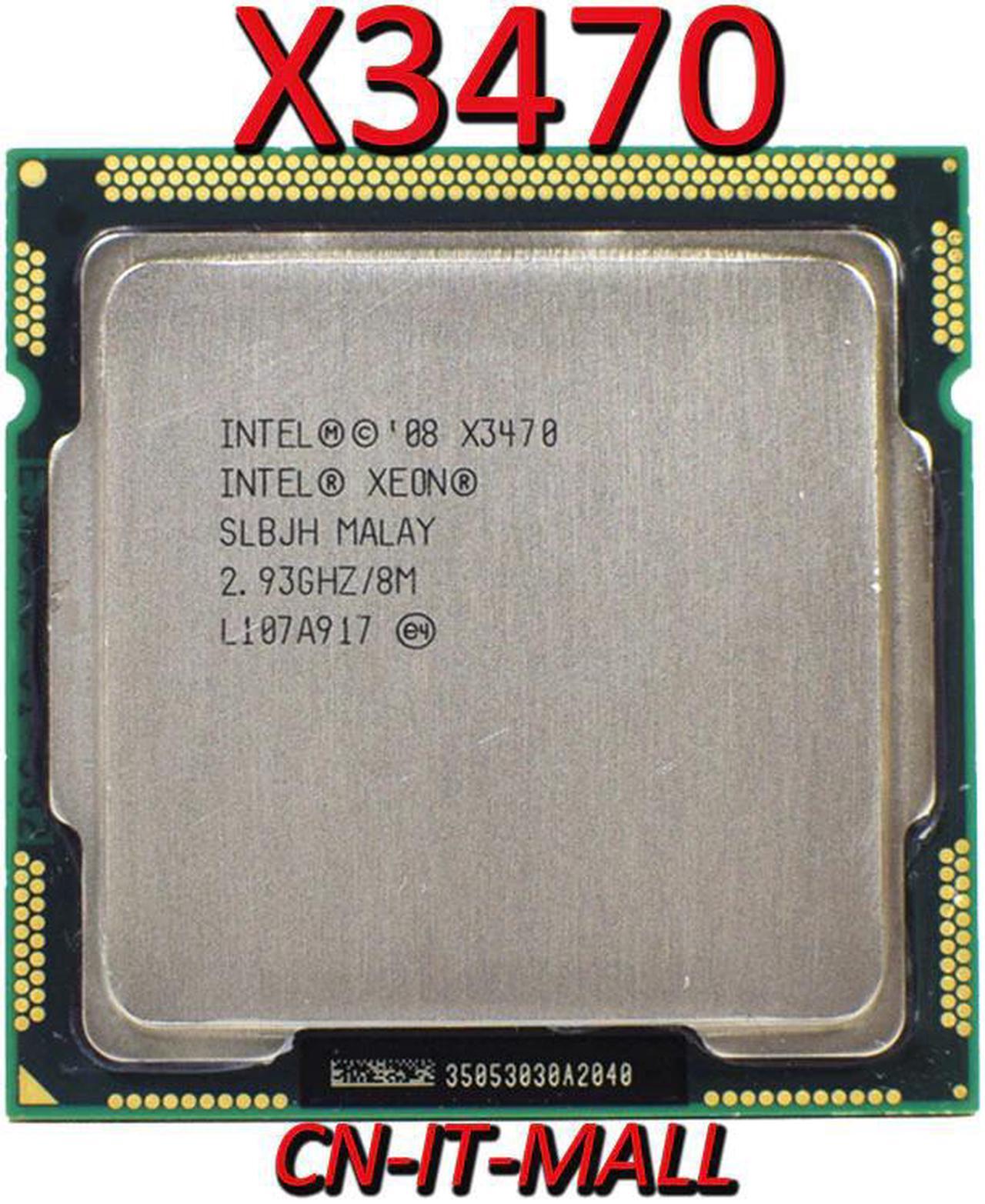 Main image of Pulled Xeon X3470 CPU 2.93GHz 8M 4 Core 8 Threads LGA1156 Processor