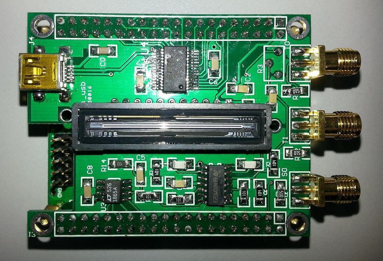 Main image of USB line array CCD (TCD1304, 50 frames / sec, integration 200us-20ms/10us-1ms optional
