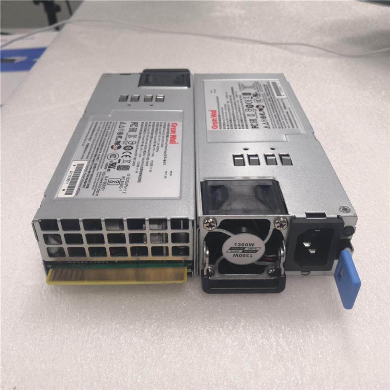 Alt view image 3 of 5 - 2U rack-mounted redundant power supply 1300W Hot swap server module PSU GW-CRPS1300 for TOPLOONG 2U 3U 4U  storage chassis