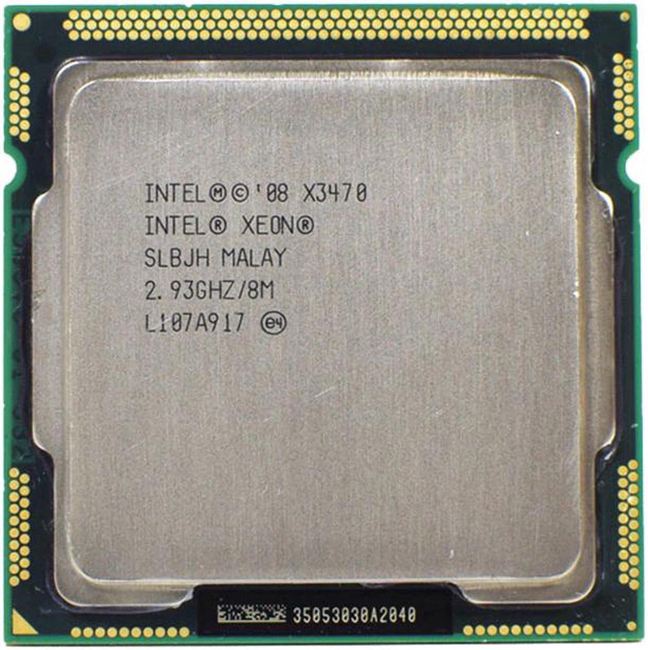Alt view image 2 of 2 - Pulled Xeon X3470 CPU 2.93GHz 8M 4 Core 8 Threads LGA1156 Processor