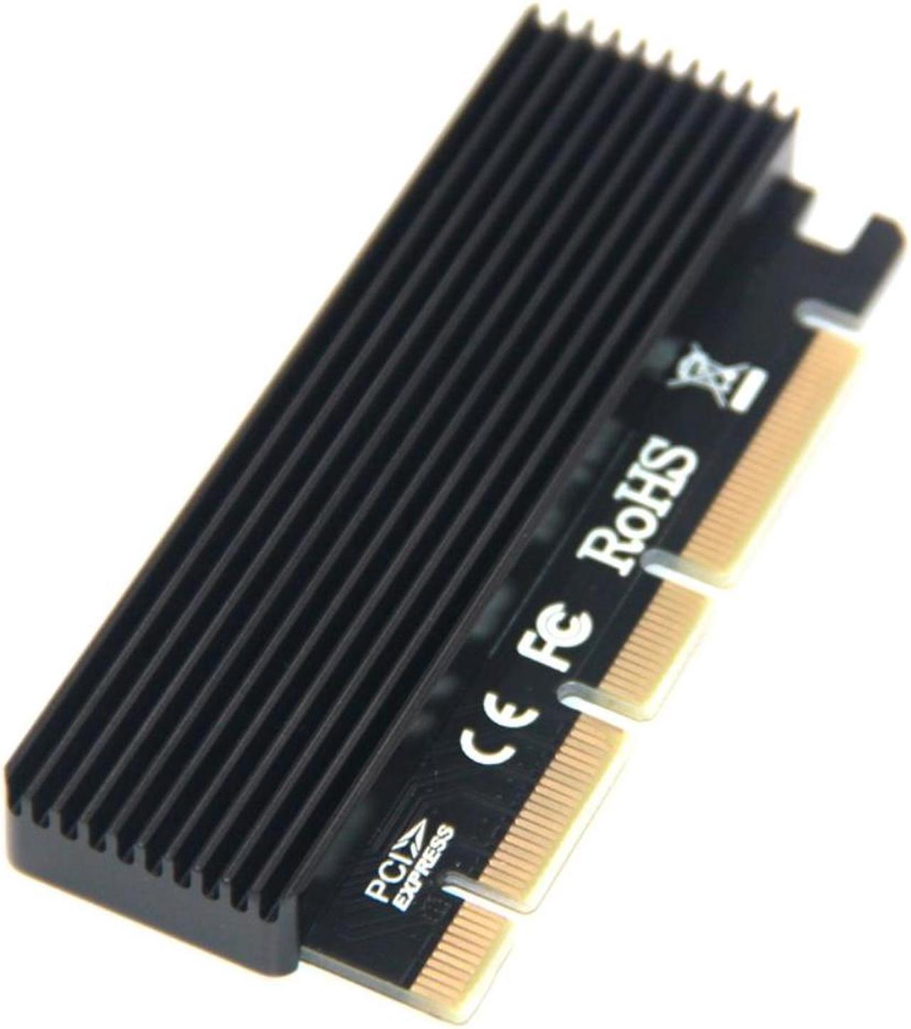 Alt view image 3 of 4 - M.2 NVMe SSD NGFF to PCIE 3.0 X16 Adapter M Key Interface Card Suppor PCI Express 3.0 x4 2230-2280 Size m.2 Full Speed