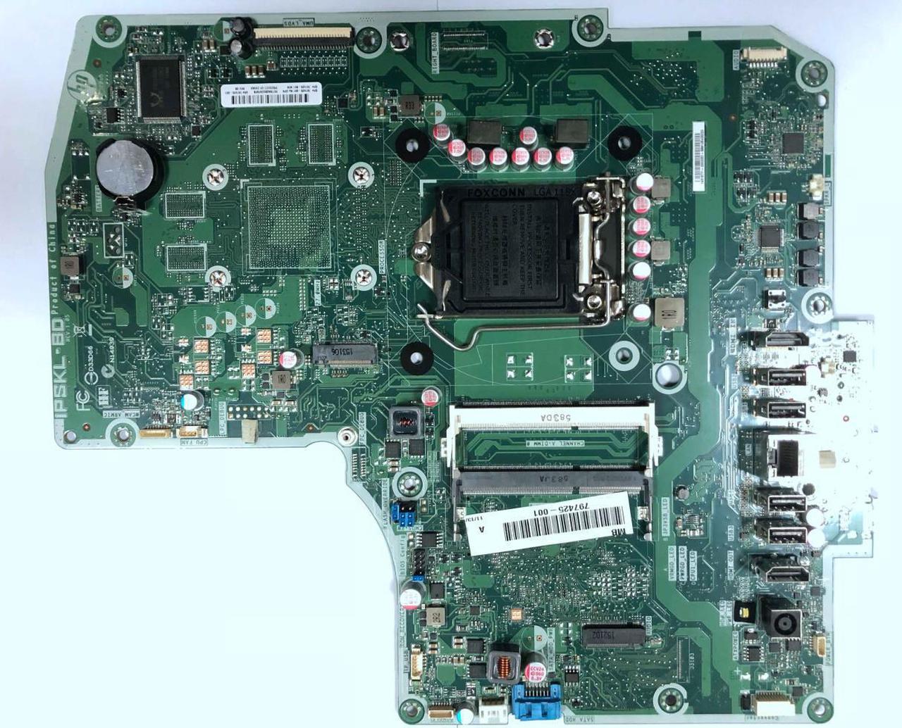 For HP Envy 24-N 27-P 24-N014LD 24-N019C 24-N014 27-P014 24-N009 AIO Motherboard IPSKL-BD 797425-001 797425-501 797425-601