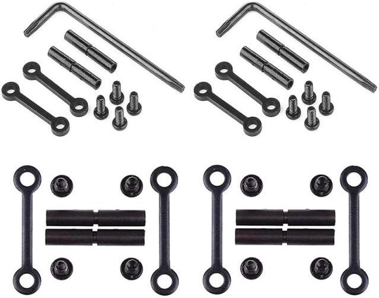 4 Sets Anti-Walk Rotation Pins Hammer Trigger Pins Set, .154 Non-Rotating Screws Steel Side Plates Non-Slip Fixed Column