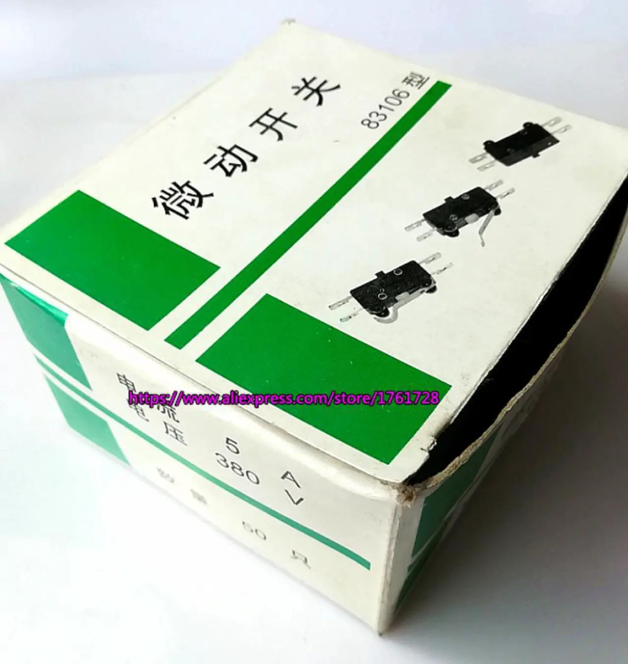 Alt view image 4 of 4 - 10pcs/lot!  83106 limit switch  5A 250V micro switch  ~