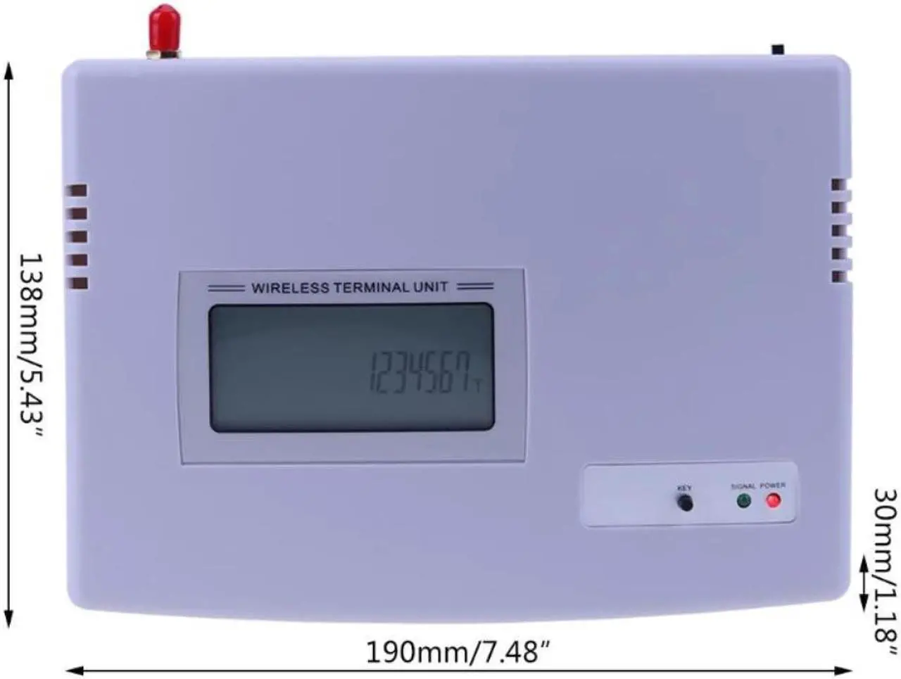 Alt view image 3 of 4 - GSM Network- Dialer 900/1800MHz Dual Band Fixed Wireless Terminal LCD Display FWT US Plug