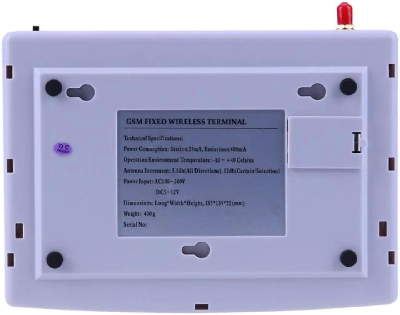 Alt view image 4 of 4 - GSM Network- Dialer 900/1800MHz Dual Band Fixed Wireless Terminal LCD Display FWT US Plug