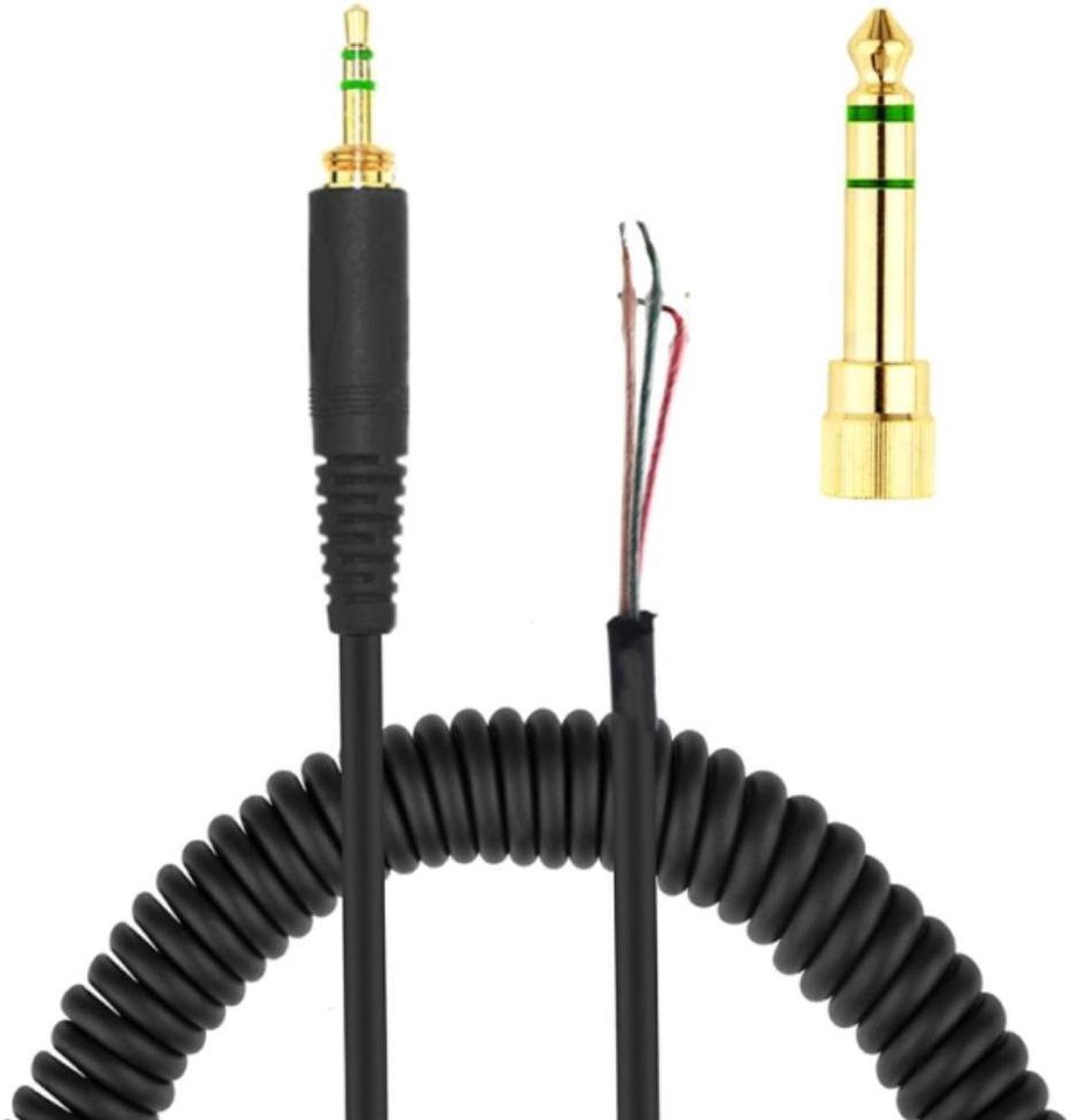 Main image of Headphone Cable for -Beyerdynamic DT 770 770PRO 990 990PRO Adapter Replacement Spring Coil Au11 21 Drop