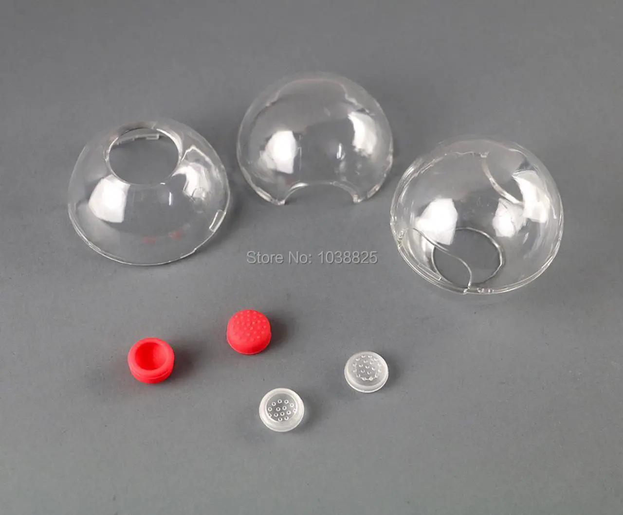 Alt view image 3 of 3 - 30set/lot For NS Swiitch Poke ball Clear Crystal Plastic Hard Transparent Case Cover for Poke Ball plus Case Bag Non-slip Cap
