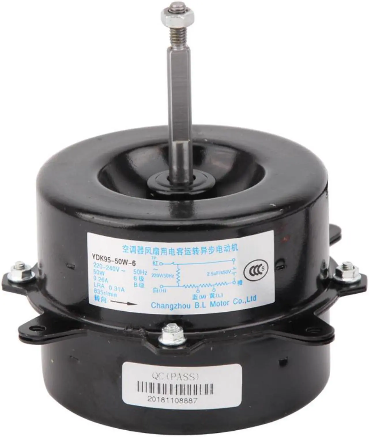 Main image of Hisense inverter air conditioner outdoor fan motor for Air conditioner machine YDK95-40-6 YDK29-6I YDK95-50W-6