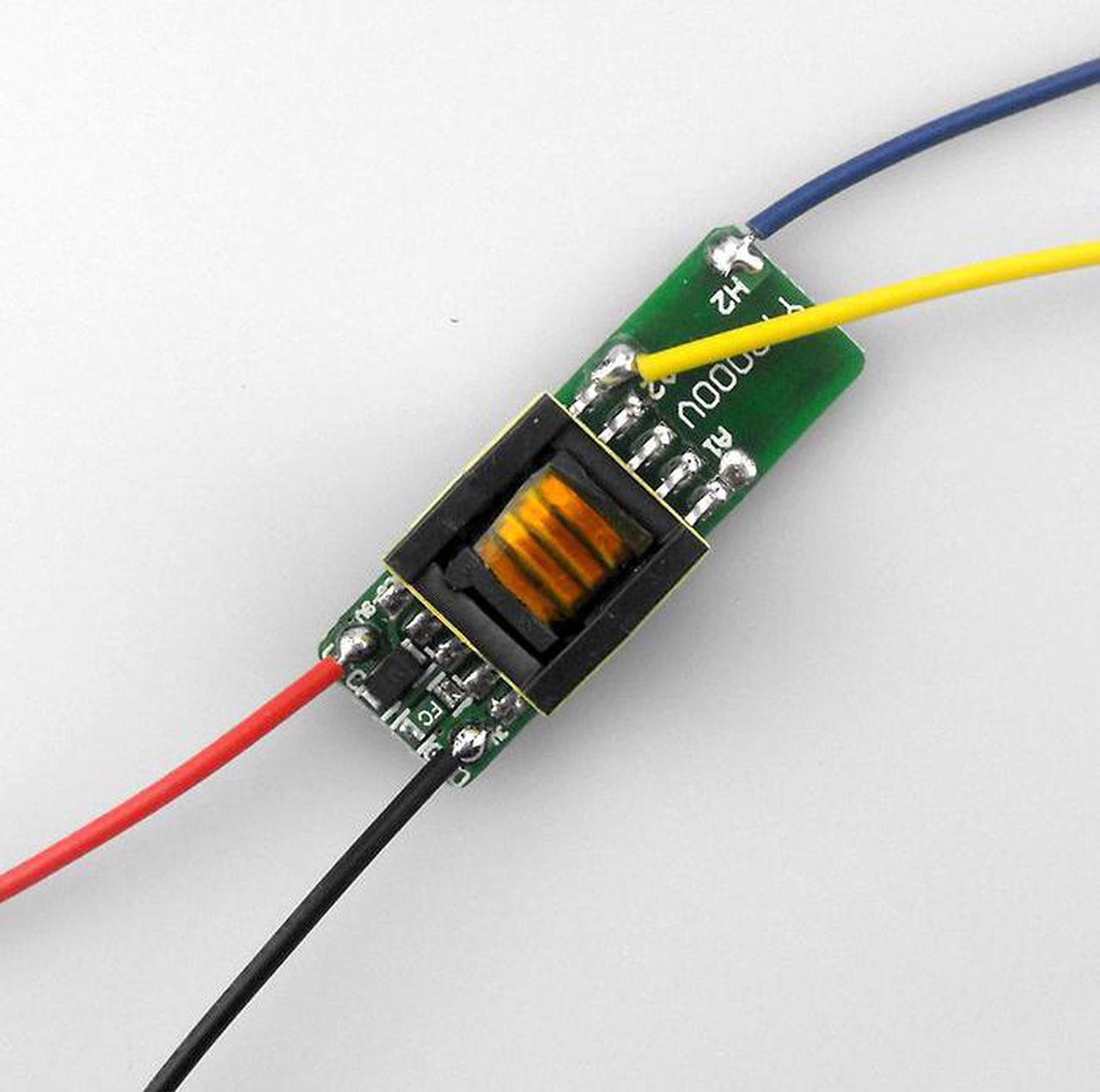 Main image of 9v battery booster upper pulse high voltage arc generator lighter module sub-control transformer