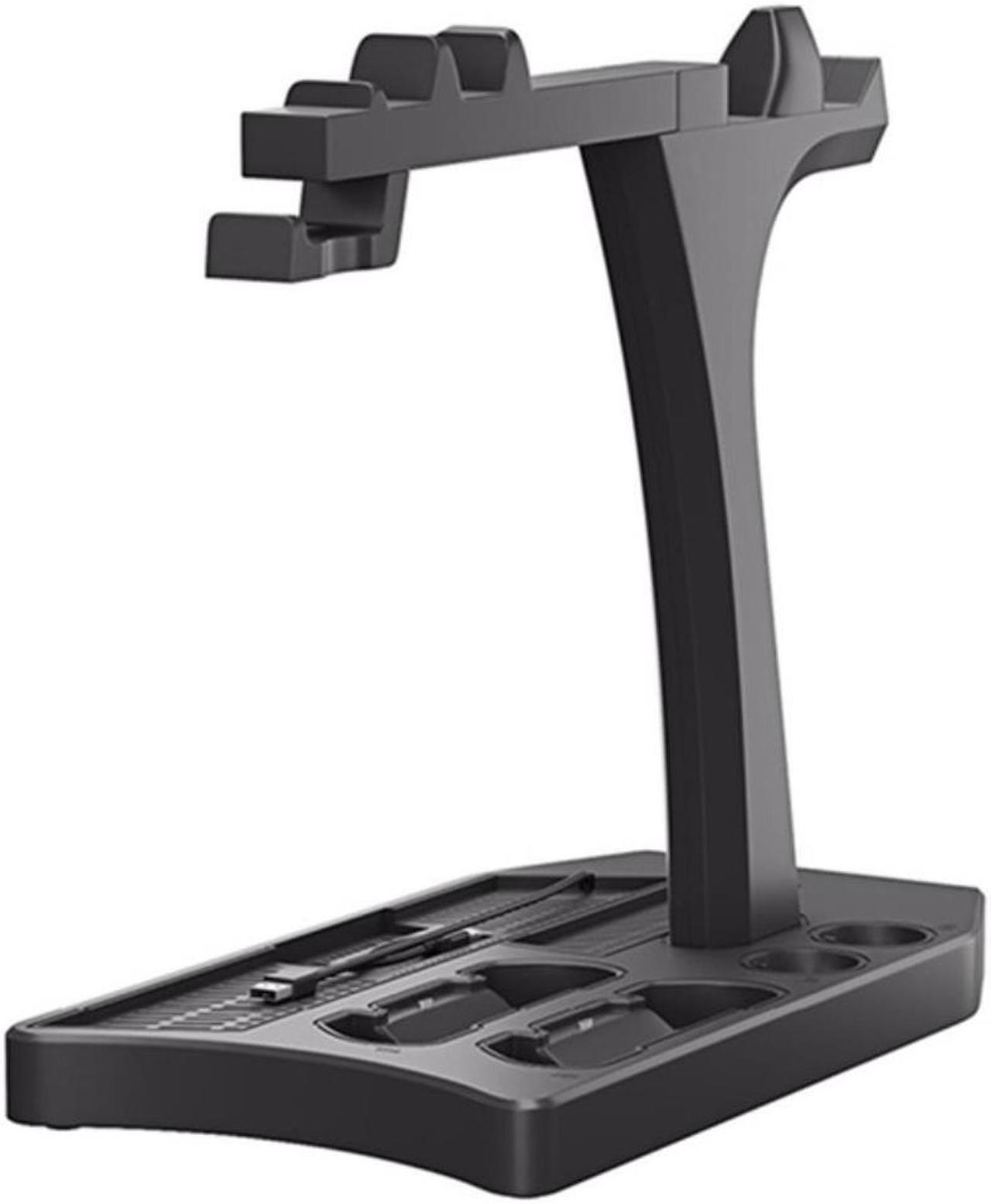 Headphone Display Stand Gamepad Vertical Stand Fan/Cooler/Controller Charger Stand for PS4 Pro Slim PS VR