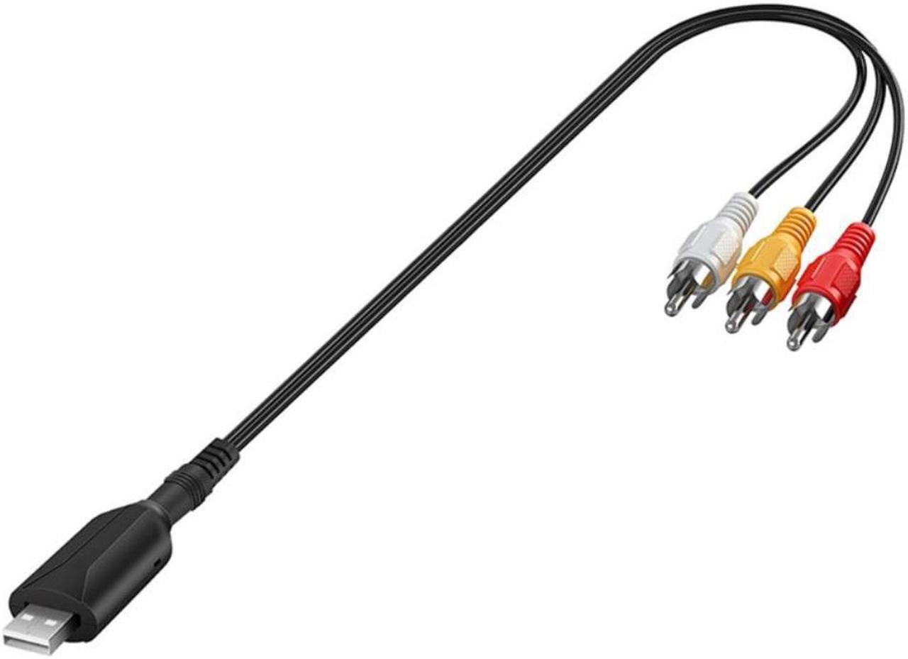 Alt view image 2 of 3 - USB 2.0 Audio Video Capture Card AV Composite Adapter Cable 3RCA to USB Grabber Support Mac OS Windows 7/8/2000/10 Vista