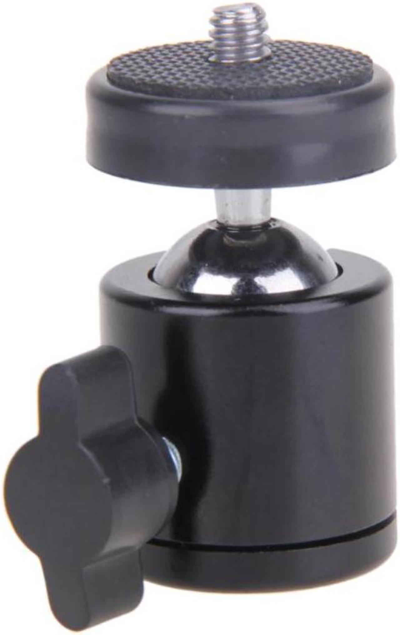 Alt view image 3 of 4 - Mini Ball Head with Flash Holder with 1/4"" Screw" Stable Ballhead for All The Cameras and Tripod with 1/4"" Screw