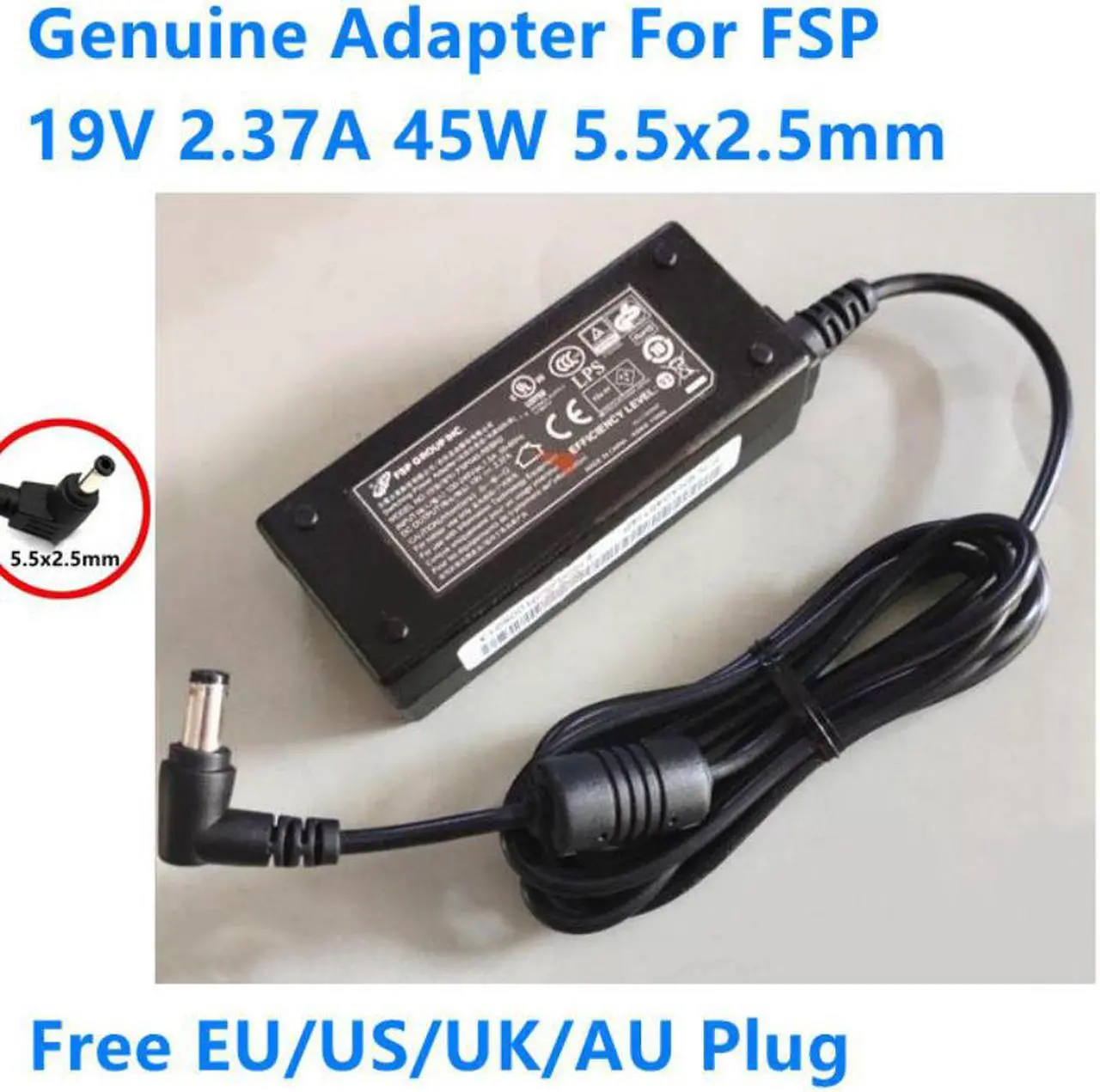 Main image of FSP 19V 2.37A 2.1A 45W FSP045-REBN2 FSP045-RECN2 AC Power Adapter For Monitor Laptop Power Supply Charger