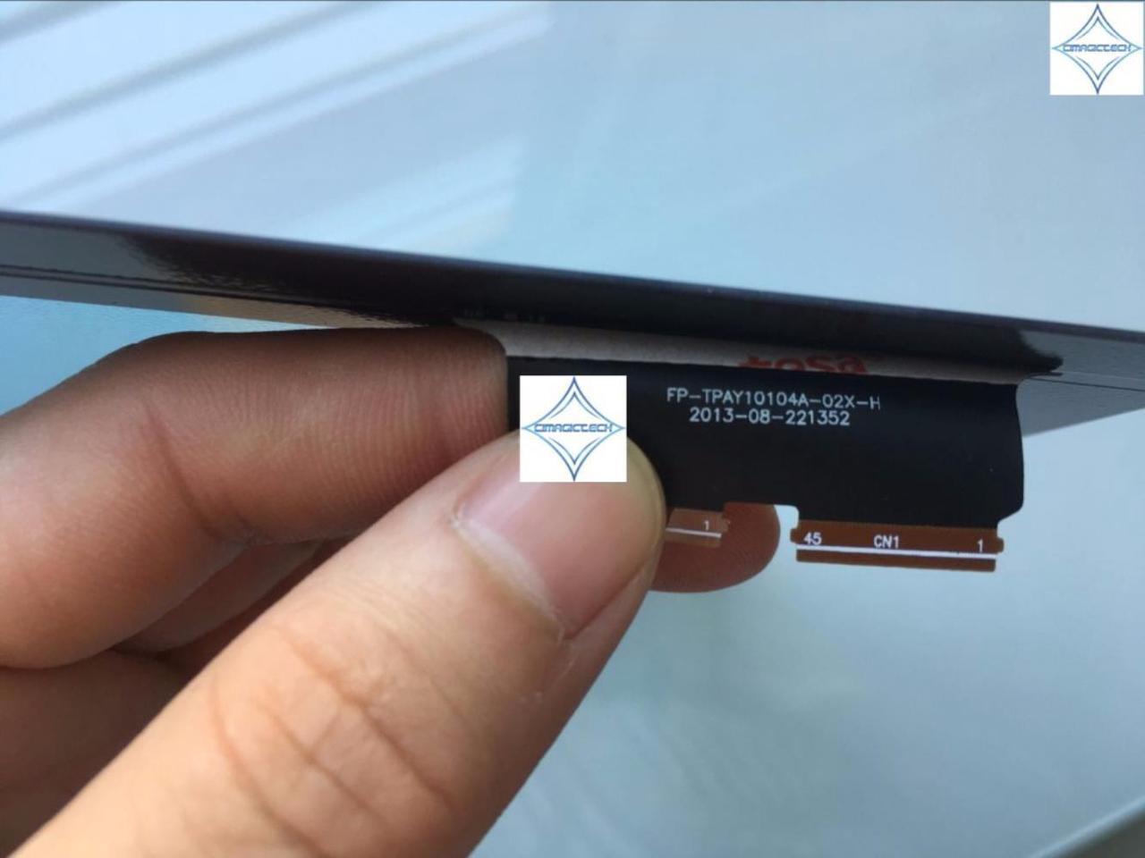 Alt view image 3 of 3 - for Asus Transformer T100 T100T T100TA 10104A-02X tablet Touch Screen Digitizer glass panel FP-TPAY10104A-02X-H black cable