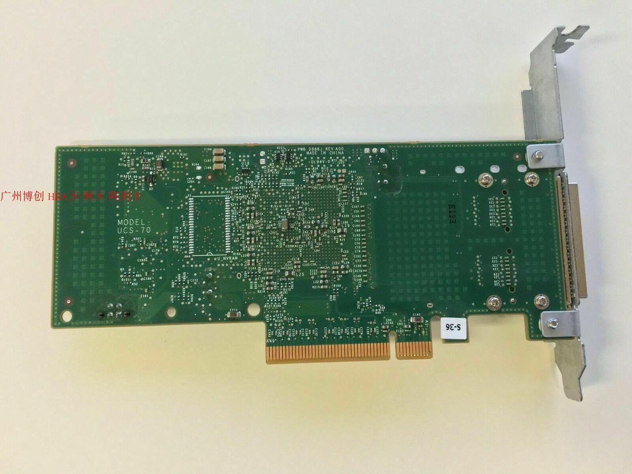 For DELL H200E array card external sas card connected to MD1200 MD3200 array card H200 card