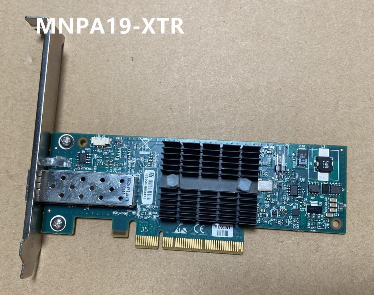 MNPA19-XTR 671798-001 PCIe x8 NIC 10Gigabit 10GBe SFP+ Single Port Server Adapter 10Gbit PK X520