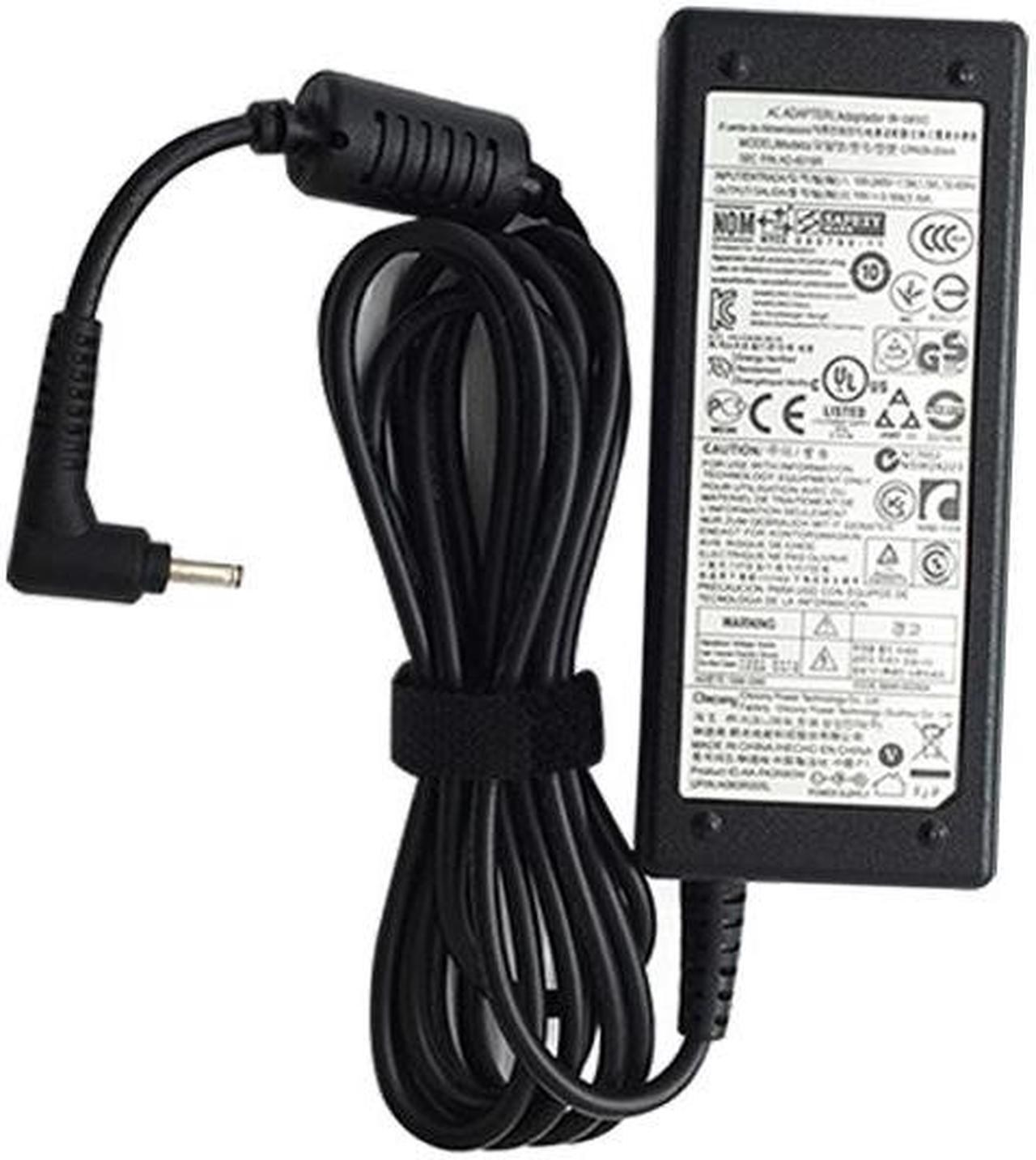 Alt view image 2 of 2 - AC Power Adapter Laptop Charger 19V 3.16A 60W 3.0*1.1mm PA-1600-96 For Samsung 35X0AA 340XAA 350XAA 55X0AA