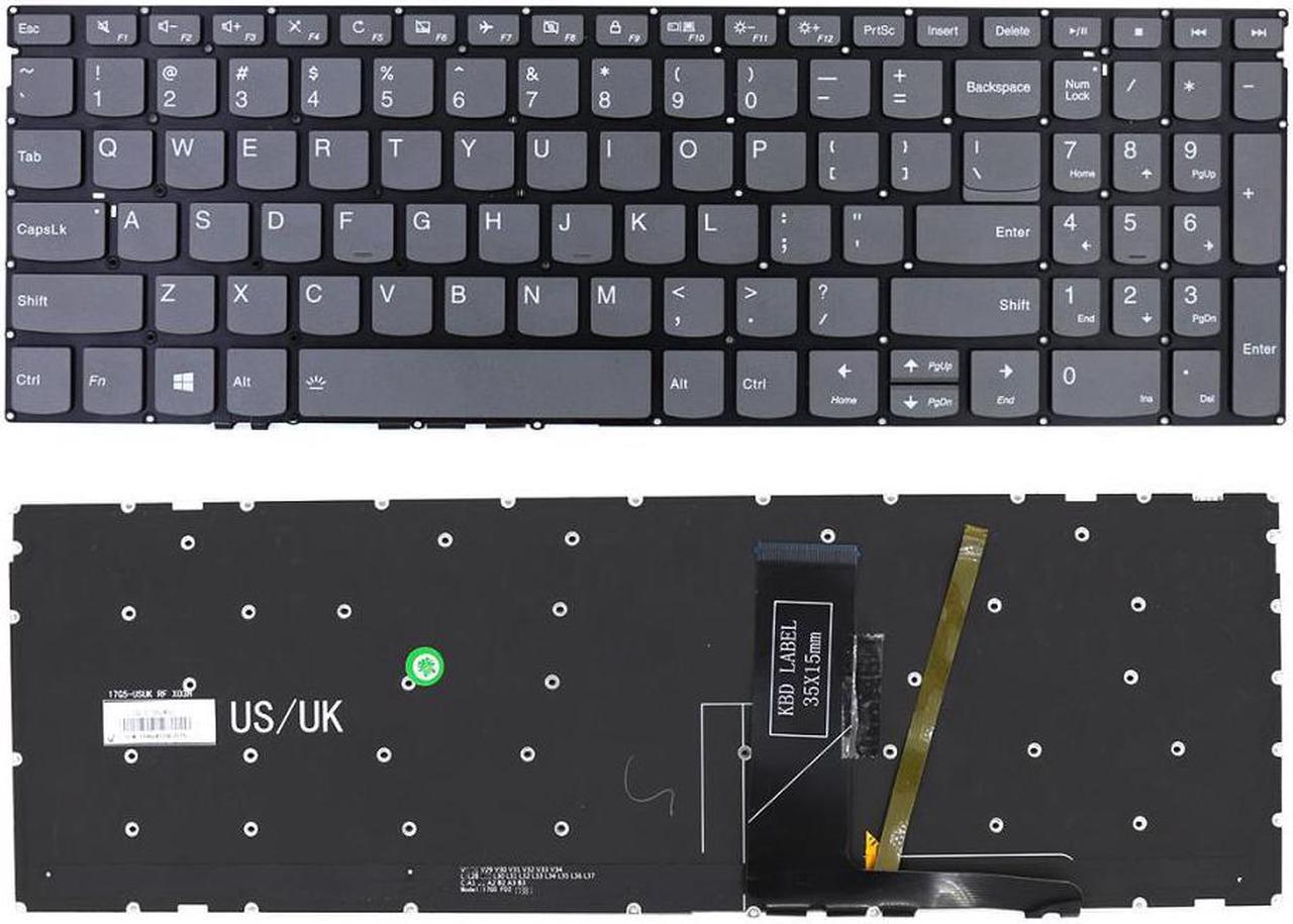 US Keyboard Backlit Non-frame For Lenovo 330S-15ARR 330S-15IKB 330-15IKB 520-15 520-15IKB 720S-15IKB