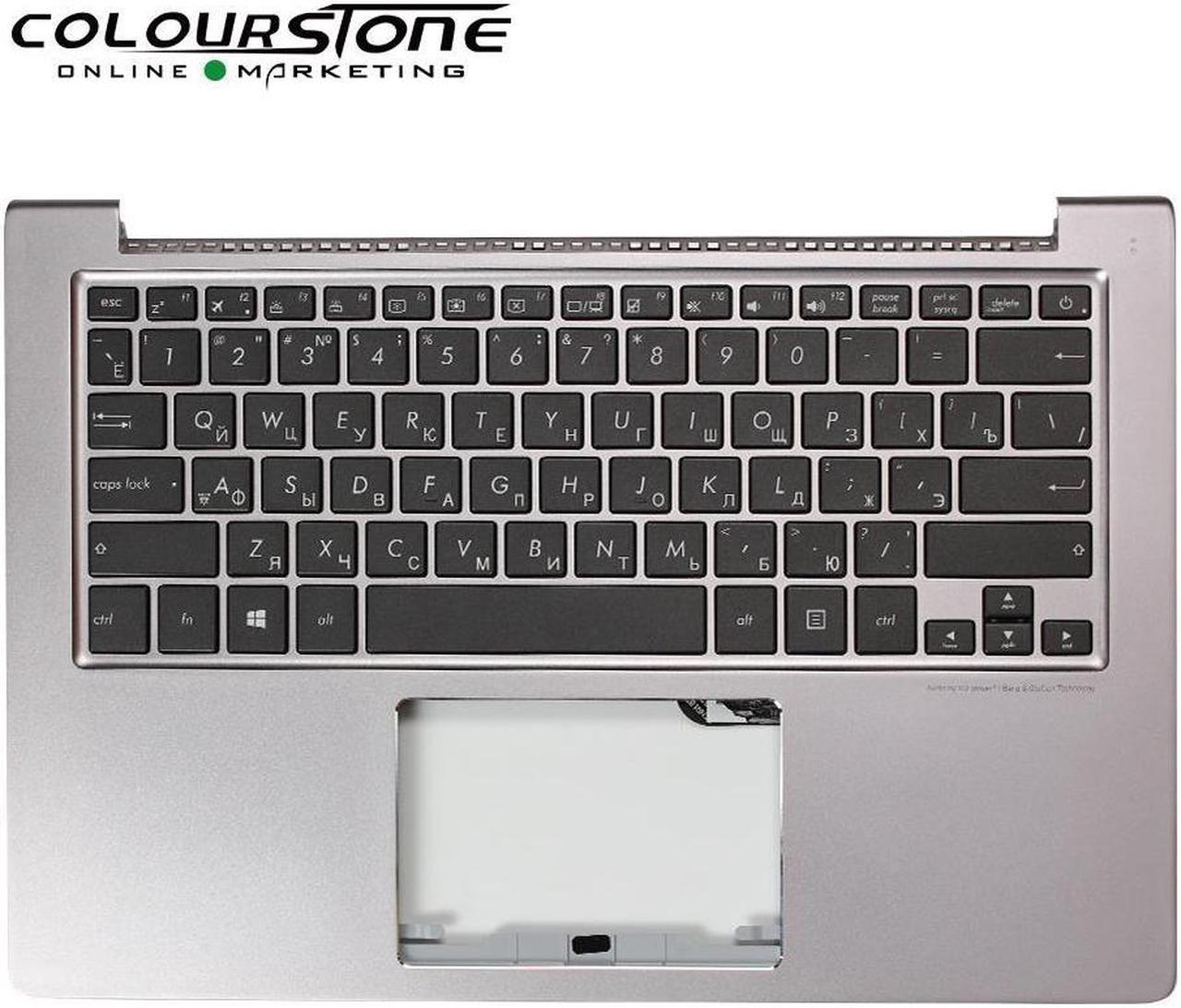 UX303 UA Laptop Keyboard for ASUS UX303UA Silver Notebook Keyboard with Topcase with Backlit Keyboard