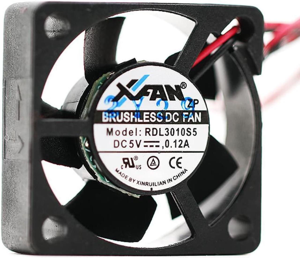 Alt view image 2 of 3 - 5V fan For Xinruilian Rdl3010s5 5V 0.12 a 3010 30mm Silent Cooling Fan 9800RPM
