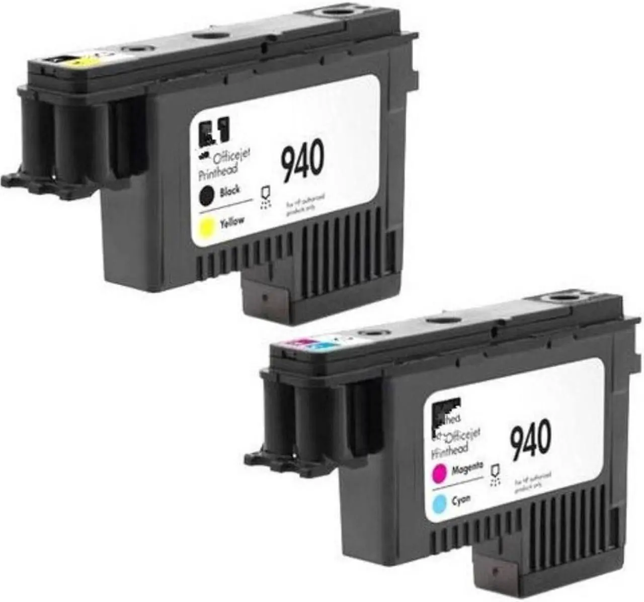 Main image of 2-Pack 940 PRINTHEAD C4900A & C4901A For HP OfficeJet Pro 8000 8500 Printer Parts